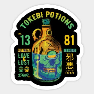 Tokebi Love Potion Skull Sticker